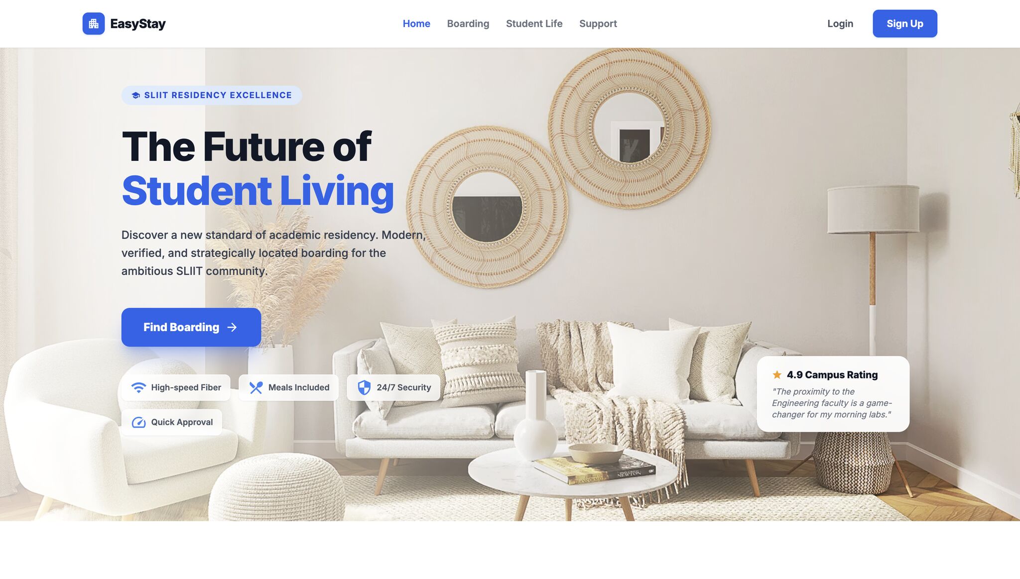 Easy Stay — Boarding Management System